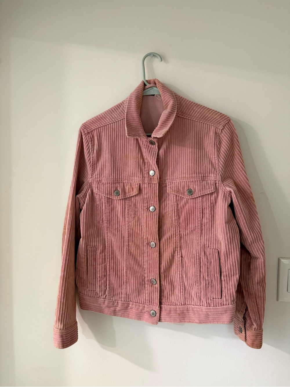 Divided Pink Corduroy Jacket